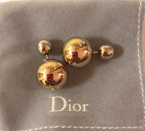 dior ball earrings|dior earrings second hand.